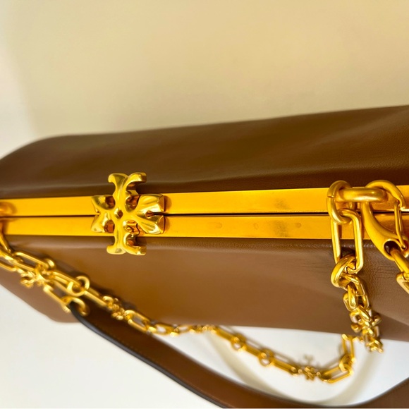 Tory Burch - Runway Item - Large Cleo Clasp/Pouch/ Kisslock Bag - Picture 11 of 12